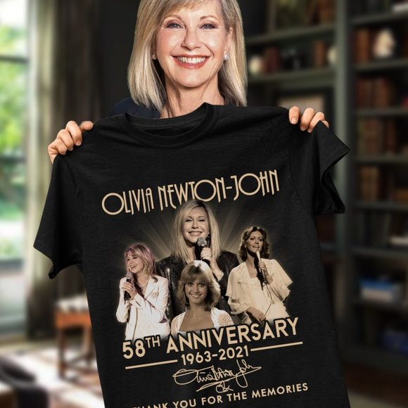 Olivia Newton-John Unisex T-Shirt - Picture 1 of 2